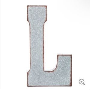 Galvanized Metal “L”